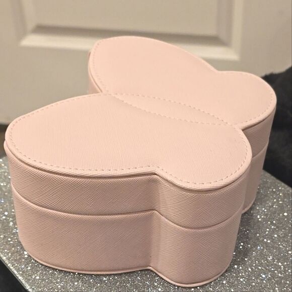 At Home Butterfly Jewelry Storage Box- Pink - Picture 9 of 10